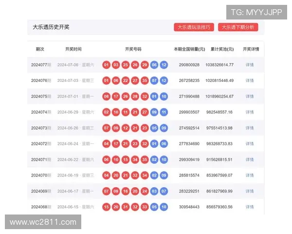 大乐透历史开奖数据查询与分析系统